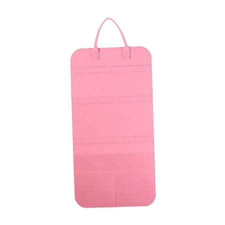 DOLITY Cat Teaser Toy Storage Bag Accessory Large Capacity Reusable Pet Toy Storage Pink