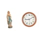 thumbnail image 1 of Estatua de Lutero,Colección religiosa de la estatua de la Virgen María,Reloj de pared,Reloj de pared con pájaro cantor Relojes de pared con pájaros,Relojes de pájaros con sonido Reloj, 1 of 8