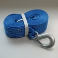 thumbnail image 5 of 19.7/26.2/32.8ft Heavy Duty Strap Trailer Winch Strap for Towing Vehicles Boats Replacement Winch Strap with Safety Hook, 5 of 8