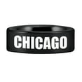 thumbnail image 3 of Tungsten Chicago Skyline Ring, 3 of 6