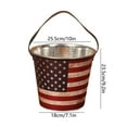 thumbnail image 3 of Utoimkio 4th of July Party Supplies American Flag Ice Bucket Beer Bucket Outdoor Picnic Home Bar Shop Champagne Red Wine Ice Storage Bucket, 3 of 6