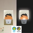 thumbnail image 2 of Yayeee LED Plug in Night Light for The Home with Auto Dusk to Dawn Light Sensors, 2 Pack, Sleeping Black Cat, 2 of 6