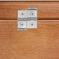 thumbnail image 1 of OULII 4Ud Bisagras De Puerta Doble Eje De Hierro Color Plata Para Uso En Hogar, 1 of 6