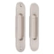 thumbnail image 1 of Tirador de puerta corrediza con tornillos, juego de manijas para puertas corredizas, manija de puerta, tirador de dedo, juego de tirador de dedo para puerta, estética elegante, 1 of 12