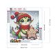 thumbnail image 2 of Pintura de diamante 5D DIY, taladro redondo completo, Kit de dragón sobre nieve, decoración del hogar, 30x30cm, 2 of 9