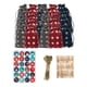 thumbnail image 2 of Bolsas de arpillera Yotijar, 24 piezas, cuenta regresiva, reutilizables, 2 of 10