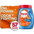 Persil Advanced Clean Oxi+Odor Power Laundry Detergent Ultra Pacs, Original, 46.2 oz, 57 Count