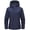Navy Black, variant on Packable Rain Jacket for Women Waterproof Raincoats with Hood Black M