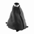 thumbnail image 2 of PU Leather Gear Gaiter Shift Shifter Boot Replacement, Clean & Tidy Car Interior, Black, 2 of 7