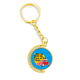 thumbnail image 1 of La juventud era de aprendizaje avanzado Anillo de oro de metal llavero llavero, 1 of 3