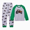 thumbnail image 3 of Kaprioy Boys Pajamas Toddler Boys Pajamas 2-Piece Kids Pjs Set Soft Stretchy Long Sleeve Top and Pants size 12Months-7Years, 3 of 3