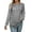 Grey Print, variant on Zeagoo Tshirts For Women Thumb Hole Cotton Long Sleeve Shirts Tunic Blouses for Leggings