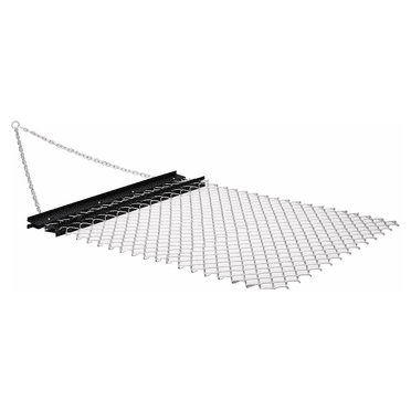 Yard Tuff 5x4 Foot Steel Durable Chain Rake Field Leveling ATV Drag Harrow