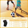 thumbnail image 4 of TELOLY Protective Gear Knee Pads for Dancer Soft Breathable Knee Pads for Men, Women, Kids - Protective Knee Protector Brace for Volleyball, Football, Dance, Yoga, Tennis, Running, 4 of 7