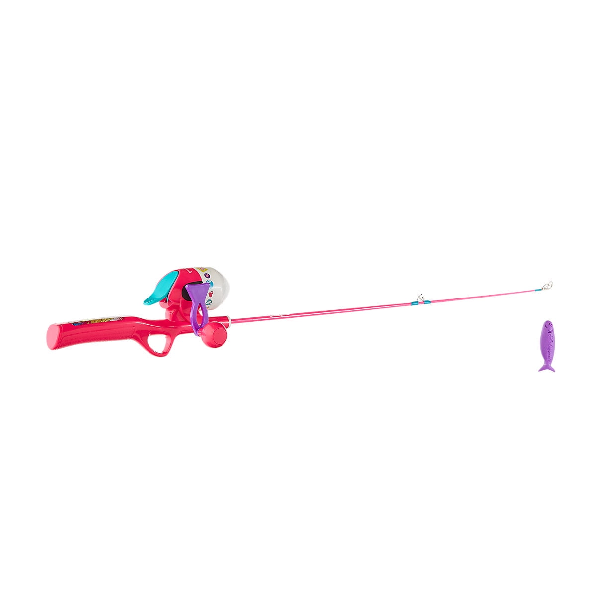 Shakespeare Mattel Barbie Kit 2'6 Spincast Combo - Kids Fishing