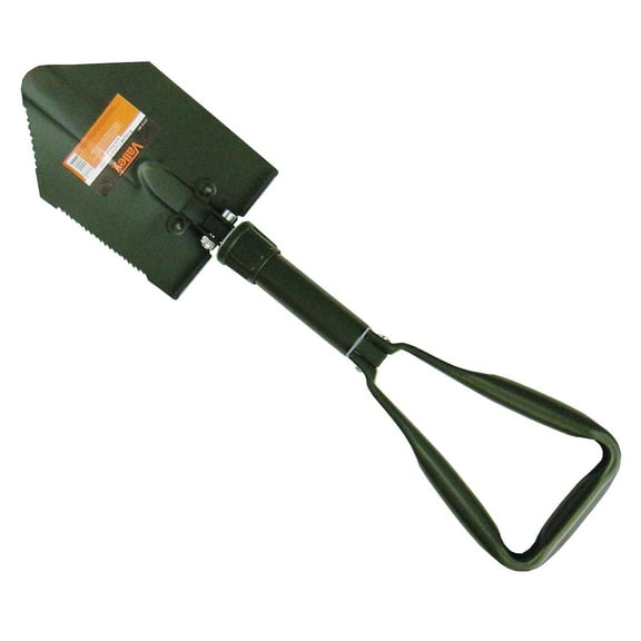 Tri-Folding Camping Shovel with Carry Bag