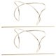 thumbnail image 1 of 2pcs Hair Slide Hairpins Anti-slip Bun Maker Simple Metal Hair Pin with Stick, 1 of 4