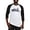 Black/White, variant on CafePress - Locomotive (Blue) Baseball Jersey - Cotton Baseball Jersey, 3/4 Raglan Sleeve Shirt