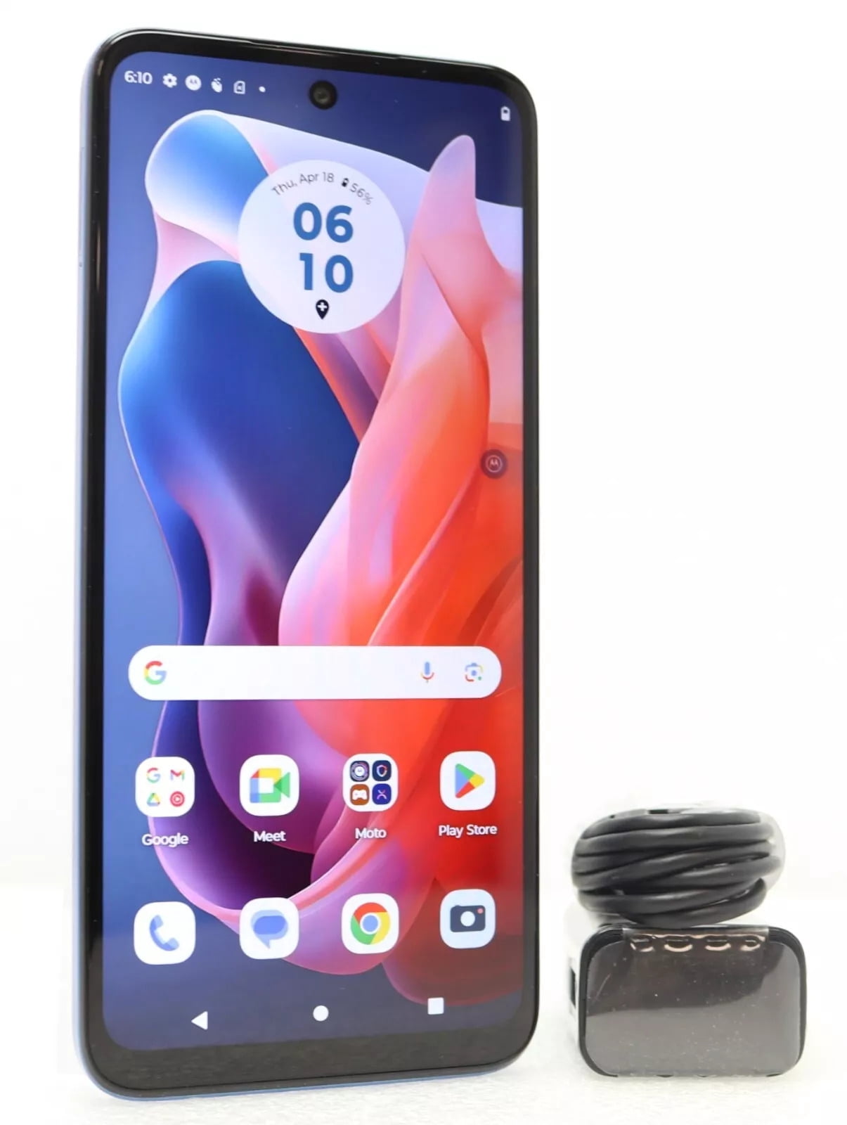Motorola Moto G Play 2024 (64GB,4GB RAM) 6.5” Display |50MP Camera | 4G LTE | GSM Unlocked International Version | Sapphire Blue (XT2413-2) | A++++++++++