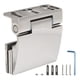 thumbnail image 1 of Bathroom Hinge, Long Service Life Safe To Use Stability Oxidation Resistance Stainless Steel Hinge  For Home For Bathroom ANGGREK Curved Single‑Sided Hinge, 1 of 8