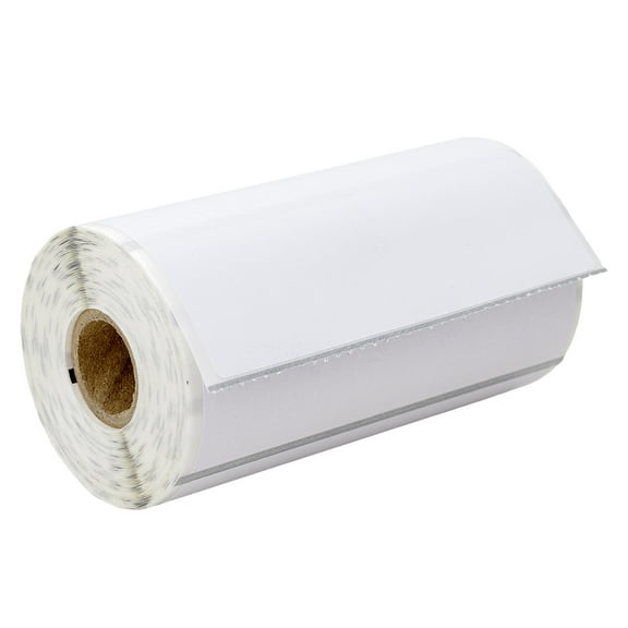 HOUSELABELS 4" x 2" Large Retail Labels on 0.75" Core Compatible With Zebra and Rollo Printers, 1 Roll / 300 Labels per Roll