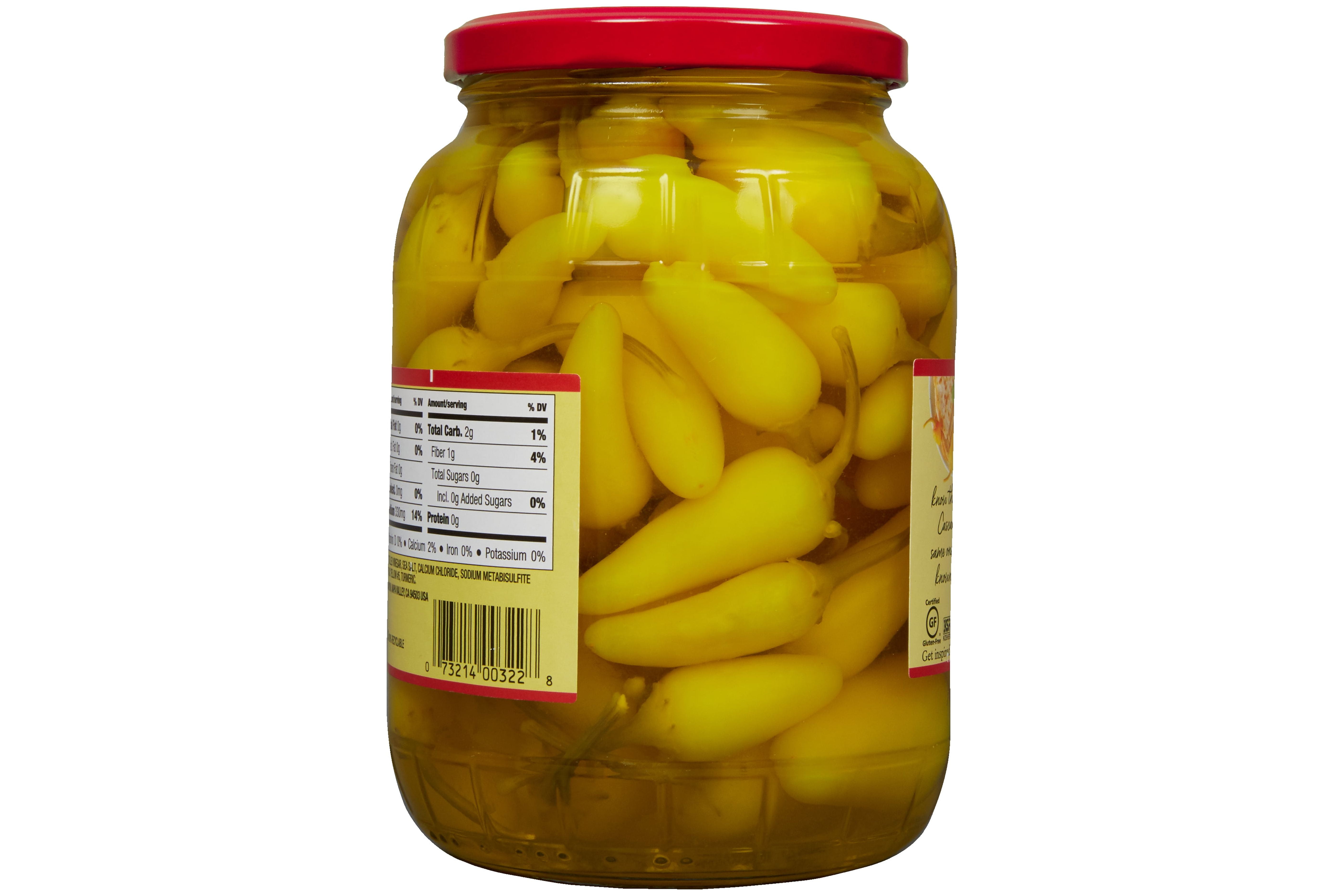 Mezzetta Hot Chili Peppers, 32 oz Jar