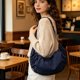 thumbnail image 1 of YiJuHui Women's Crossbody Bag Shoulder Bag, Nylon Crescent Purse with Pleated Tassel, Large Capacity Commute Work Bag, Lightweight Handbag for Women, Everyday Casual Office Travel Shopping Tote, 1 of 6