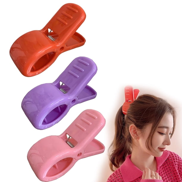 Clip de Pelo Lindo Ganfancp para La Coleta Alta de Las Mujeres 1X Horquilla