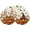 Round Placemats Set of 4 (14x14 Inch), variant on Watercolor Ghost Pumpkin Bat Maple Leaf Halloween Round Placemats Set of 4 Table Mats for Party Home Kitchen Dining Table Decorations 14x14 Inch
