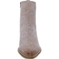 thumbnail image 3 of Free People Womens Bowers Suede Cowboy, Western Boots Pink 38.5 Medium (B,M), 3 of 3