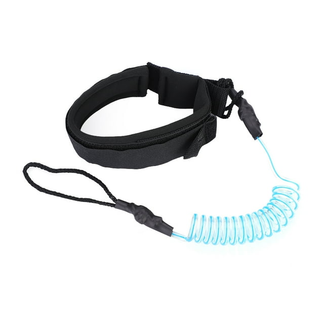 Surfboard Leash, PU and Neoprene Surf Leash Paddle Board Leash with Lightweight for Surfing