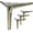 Brass, variant on 4.7 Inch Shiny Silver Furniture Legs, Metal Legs for Furniture Set of 4, DIY Replacement for Sofa Legs, Cabinet Legs, Ottoman Legs, Table Legs, Night Stand Legs and Dresser Legs