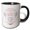 Black/White, variant on 3drose, Funny Dont Let Aging Get You down Youll Never Get Back up Again, 11oz Mug