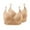 Beige Womens Bras, variant on 2 Packs Womens Wireless BC Cup Bras Push Up Full Coverage Bralettes for Women Comfortable Padded Everyday Bra
