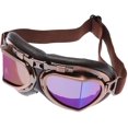 thumbnail image 4 of Gafas de sol, antiparras, estilo vintage y steampunk, para deportes al aire libre y motocross, 4 of 5