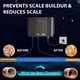 thumbnail image 5 of iSpring EDV2 Descalcificador de Agua para Toda la Casa, Alternativa Electrónica Sin Sal 10 Veces Más Potente, Construcción de Aleación, Reduce la Cal, Previene la Acumulación de Depósitos, 5 of 5