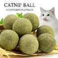 thumbnail image 4 of Darzheoy Catnip Balls Interactive Cat Toy for Indoor Cats Cat Ball Toy Kitten Toys Catnip Ball Cat Toy Cat Lick Ball Catnip Cat Toys Natural Catnip Ball for Cats of All Breeds, 4 of 5