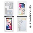 thumbnail image 3 of Universal IPX8 Waterproof Phone Case With Adjustable Neck Lanyard Phone Dry Bags compatible with, 3 of 5