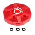 thumbnail image 2 of Aluminum alloy cover for shock absorber front fork Air chamber cover (with 3 O-rings), 2 of 13