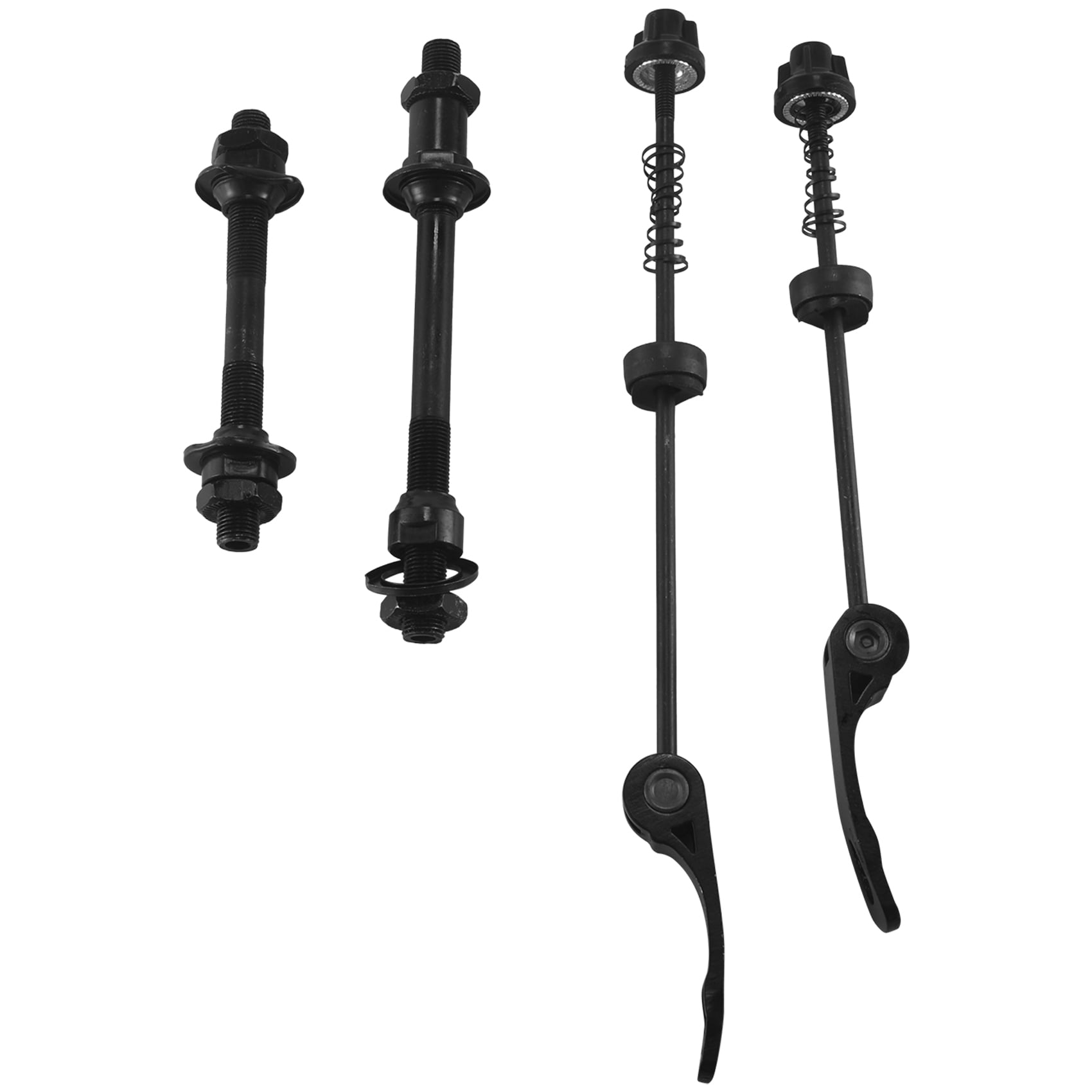 Bike Axle Quick Release Front Rear Bicycle Axle Wheel Hub Fit for Road