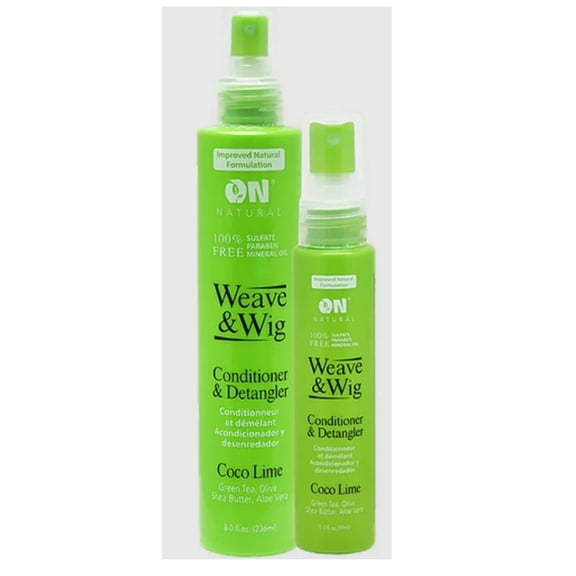 The Next Image - On Natural Weave Wig Conditioner Detangler Coco Lime