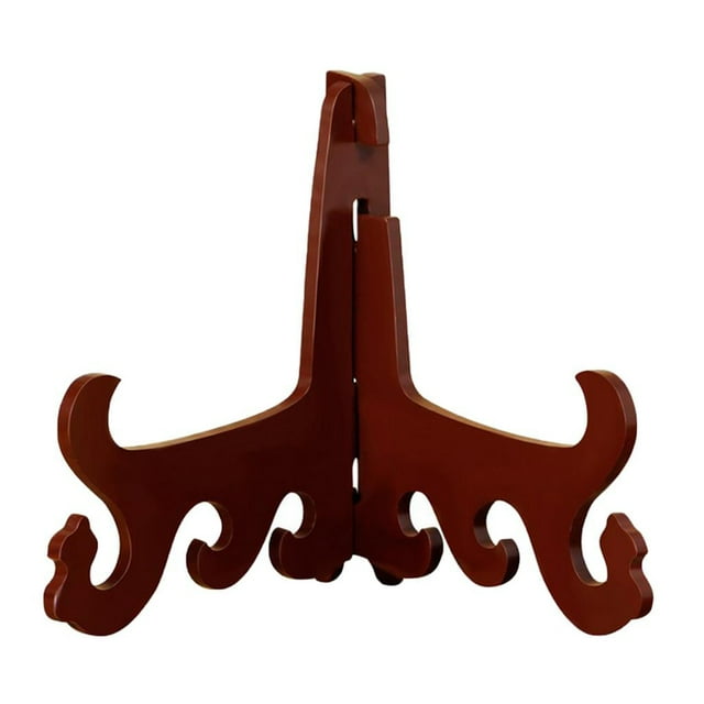 Soporte De licencia De Pantal De Imagen Foto Soporte De Caballete Decoración De Retro Europeo 8 pulgadas CUTICAT Soporte de exhibición de placa de madera