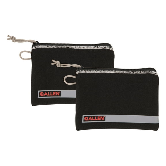 Allen Company Lockable Firearm Storage Pouch, 5"-7" Firearms, 2-Pack