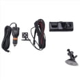 thumbnail image 3 of 2X CáMara DVR para AutomóVil 3 Canales, CáMara para Tablero de 1080P CáMara para AutomóVil 3 VíAs con VisióN por Infrarrojos, GrabacióN en Bucle, Monitor Estacionamiento, 3 of 5