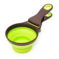 thumbnail image 3 of Taza medidora plegable de silicona para mascotas con clip de sellado para cuchara para perros de 4 oz, 8 oz y 16 oz, 3 of 5