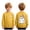 Yellow, variant on felwors Kids Halloween Sweatshirt Boys Girls Pumpkin Ghost Toddler Shirt Crewneck Long Sleeve Graphic Top (Orange,5-6 Years)
