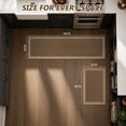 thumbnail image 6 of SIXHOME Kitchen Rugs and Mats Set 20"x32" and 20"x71" Non-Slip Washable Kitchen Floor Mats, Farmhouse Runner and Small Rug for Kitchen Hallway Laundry Room Decor in Brown Beige, 6 of 6