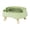 Green, variant on Pet Bowl Tall Legged Neck Protect Elevated Anti-Tipping Large Diameter 7.87X7.87X3.94In 0.99Lb Stable Base For Cat Puppy Food Water Feeder Bowl Beige