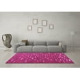 thumbnail image 3 of Ahgly Company Indoor Rectangle Abstract Purple Contemporary Area Rugs, 2' x 5', 3 of 4