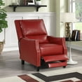 thumbnail image 4 of CLEARANCE! Recliner Sofa Push Back Recliner Chair Adjustable Modern Single Reclining Chair Upholstered Sofa with Pocket Spring Living Room Bedroom Home Theater, 4 of 10